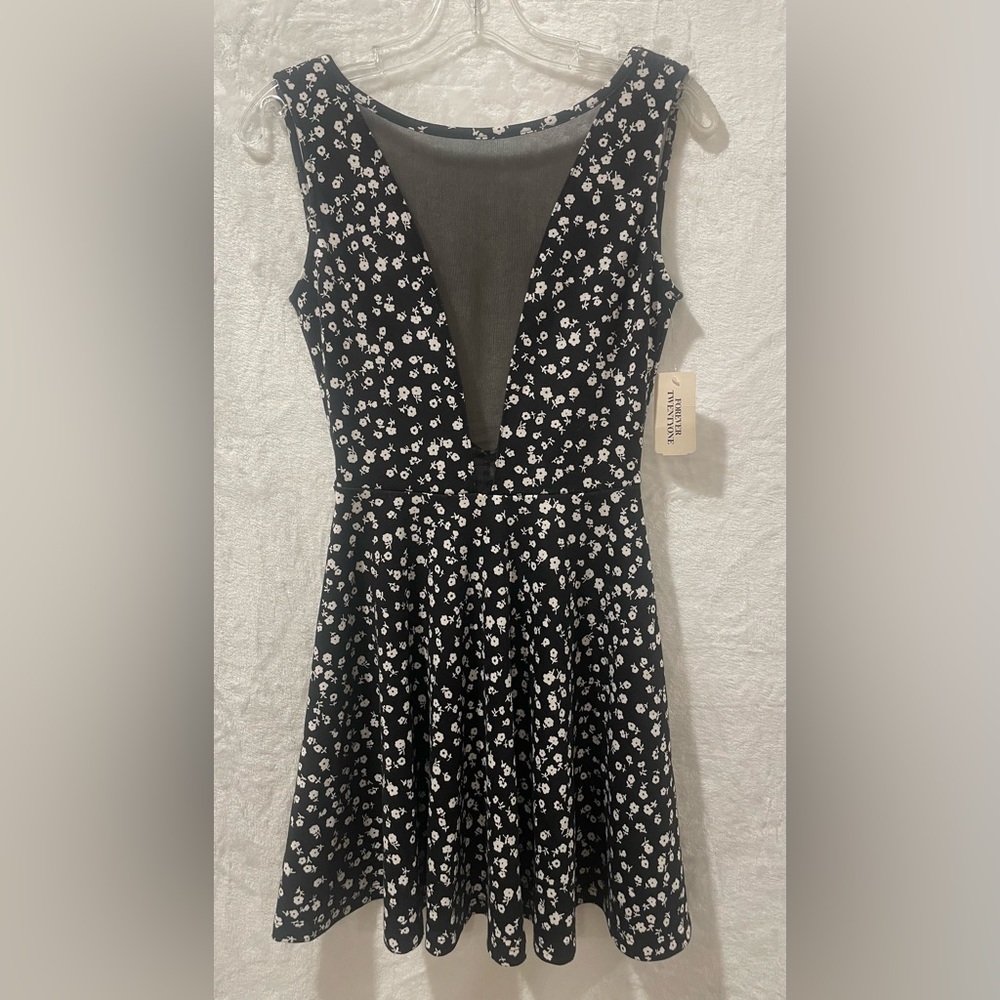 Black Floral Dress by Forever 21 (X2)